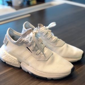Adidas POD-S3.1 Trainers in white - worn twice!